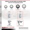 Service Caster 4 Inch Black Poly Wheel Swivel 7/8 Inch Square Stem Caster Set Total Lock Brake SCC-SQTTL20S414-PPUB-BLK-78-4 - alternate 4